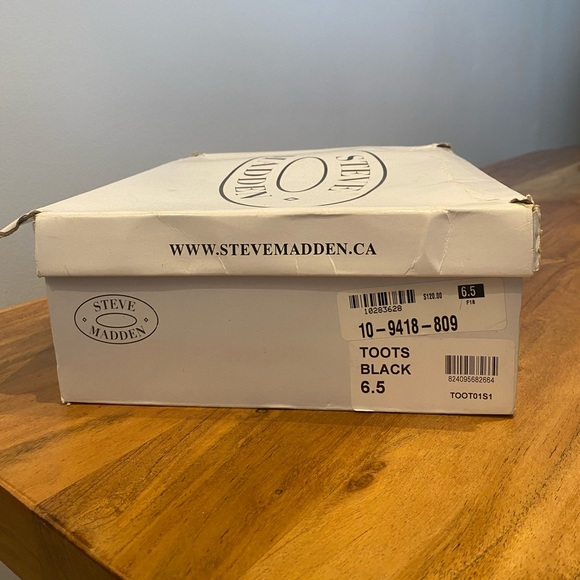 Steve Madden black toots pumps - Picture 10 of 10